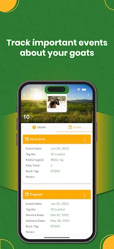 My Goat Manager - Farming app screenshot 3