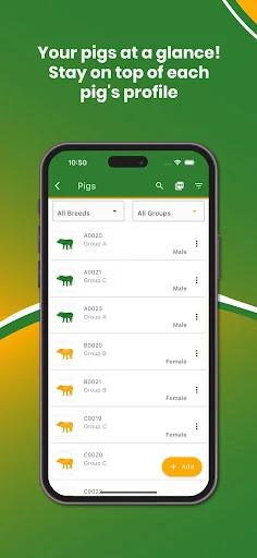 My Piggery Manager - Farm app screenshot 1