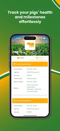 My Piggery Manager - Farm app screenshot 3