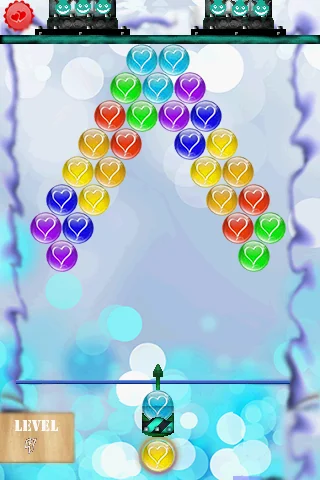 Bubble Shooter Valentine screenshot 2