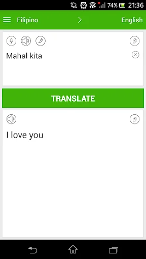 Filipino English Translator
