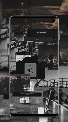 Black Aesthetic Wallpaper screenshot 1