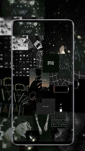 Black Aesthetic Wallpaper screenshot 2