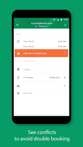 BlackBerry Hub+ Calendar screenshot 3