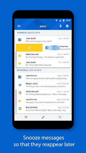 BlackBerry Hub+ Inbox screenshot 4