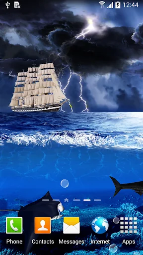 Storm live wallpaper screenshot 1