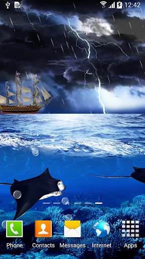 Storm live wallpaper screenshot 3