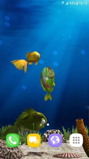 Aquarium Fish 3D Wallpaper