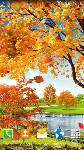 Autumn Pond Live Wallpaper screenshot 3