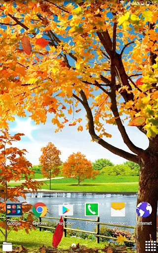 Autumn Pond Live Wallpaper screenshot 4