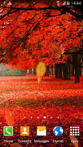 Autumn Forest Live Wallpaper screenshot 2