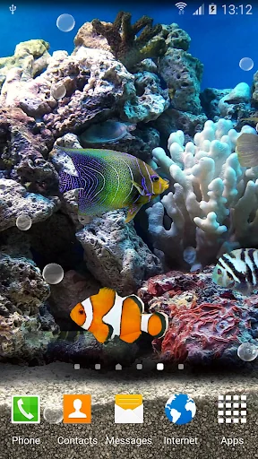 Coral Fish 3D Live Wallpaper screenshot 3
