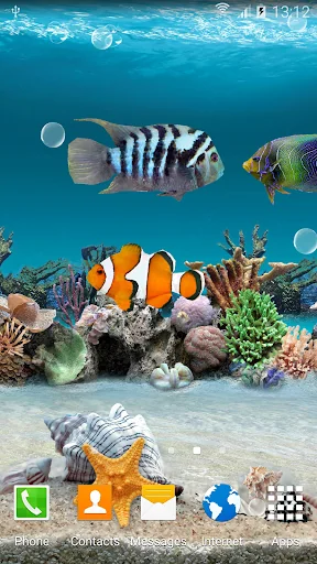 Coral Fish 3D Live Wallpaper screenshot 4