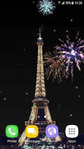 Fireworks Live Wallpaper