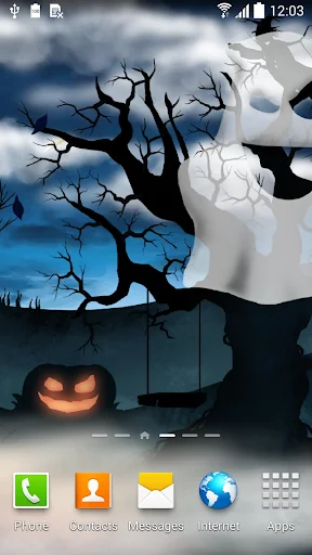 Halloween Night Live Wallpaper screenshot 1