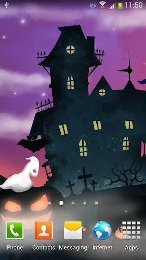Halloween Night Live Wallpaper screenshot 2