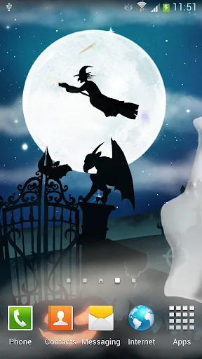 Halloween Night Live Wallpaper screenshot 3