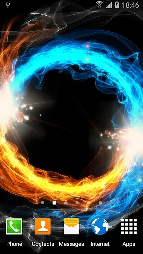 Fire & Ice Live Wallpaper screenshot 3