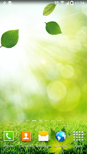 Leaves Live Wallpaper screenshot 3