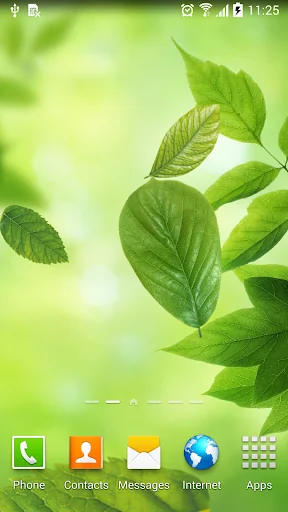 Leaves Live Wallpaper screenshot 4