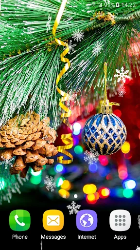 Macro Christmas Live Wallpaper