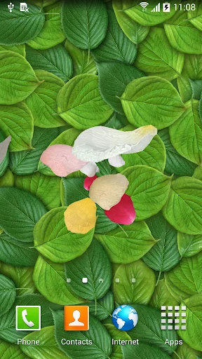 3D Petals Live Wallpaper screenshot 2