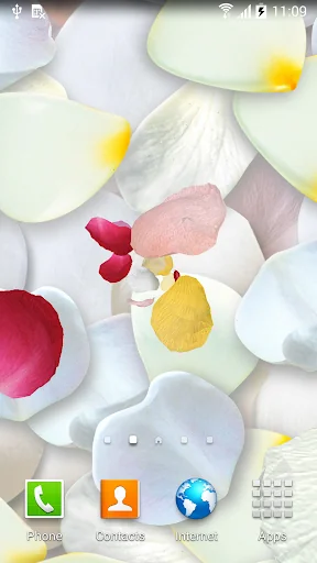 3D Petals Live Wallpaper screenshot 4