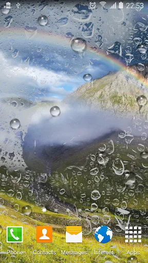 Rainbow Live Wallpaper screenshot 1