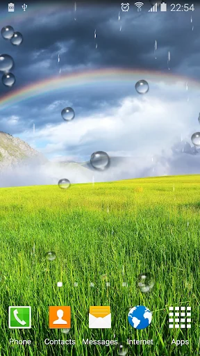 Rainbow Live Wallpaper screenshot 2