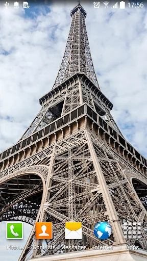 Rainy Paris Live Wallpaper screenshot 3