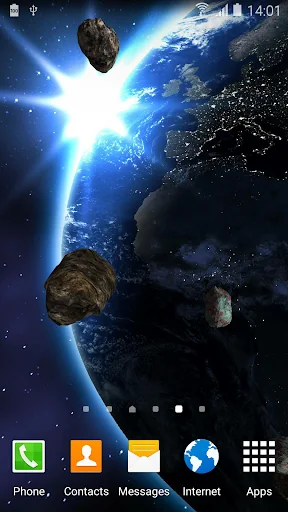 HD Space Live Wallpaper screenshot 2