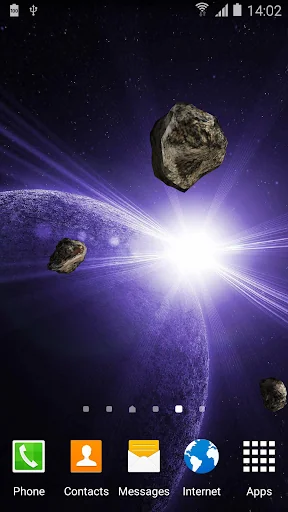HD Space Live Wallpaper screenshot 3