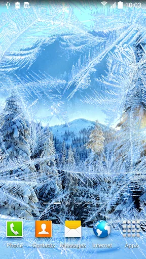 Winter Live Wallpaper screenshot 1