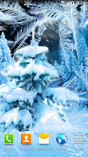 Winter Forest Live Wallpaper screenshot 4