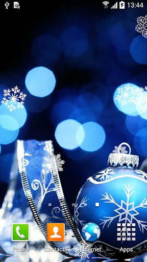 Winter Night Live Wallpaper