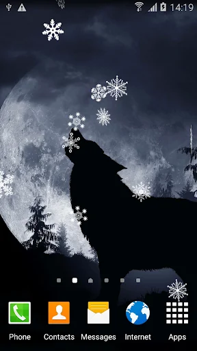 Wolf Live Wallpaper screenshot 1