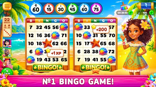 Tropical Bingo & Slots Games screenshot 1