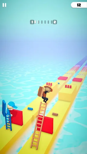 Ladder Climb Dash Stair Race