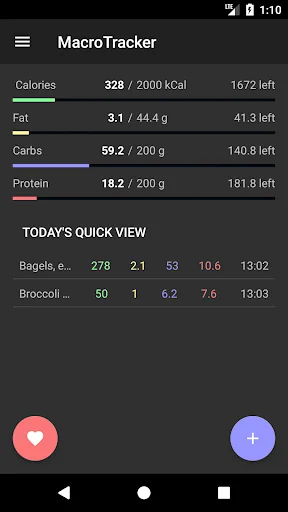 Macro Counter - Track Macronut