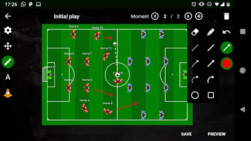 TactiCoach: animated football