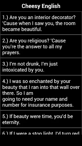 Pinoy Pick Up Lines Boom!! screenshot 4