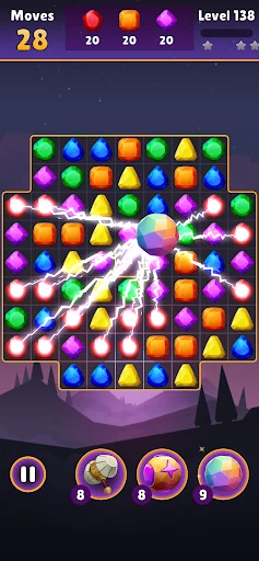 Magic Match3 - Jewel Quest screenshot 2