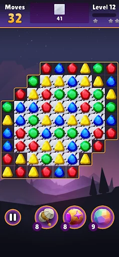 Magic Match3 - Jewel Quest screenshot 4
