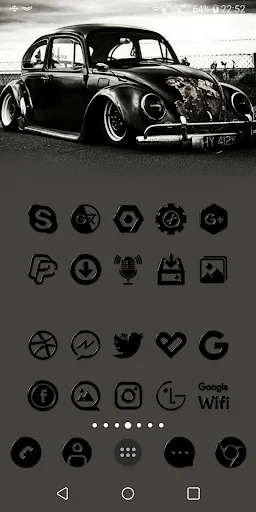 Black-PD Icon Pack screenshot 4