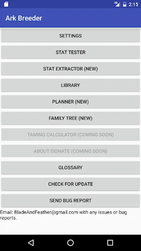 Breed/Taming Calc:Ark Suvivial screenshot 1