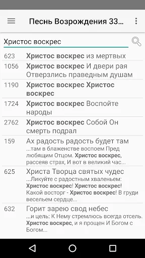 Pesn Vozrojdenia Russian Songs screenshot 2