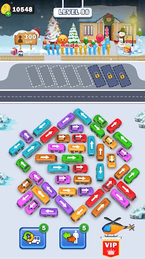 Bus Escape: Car Traffic Puzzle screenshot 2