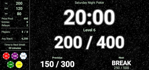 Blinds Are Up! Poker Timer screenshot 1