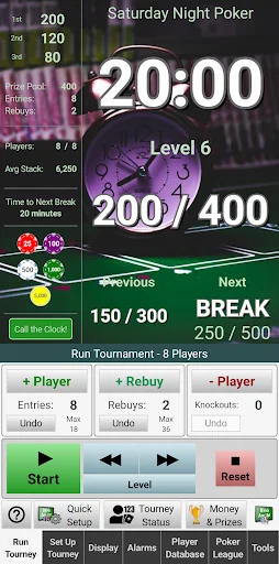 Blinds Are Up! Poker Timer screenshot 3