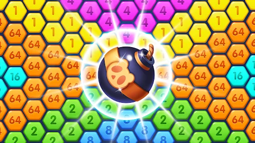 Merge Number - Hexa Puzzle screenshot 3